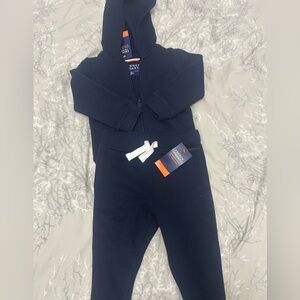 French toast Navy Kids Jogger Set